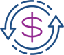 Dollar Sign with Arrows