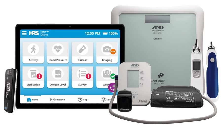 PatientConnect Complete devices for in-home use