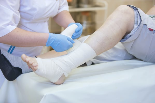 Leg wound imaging
