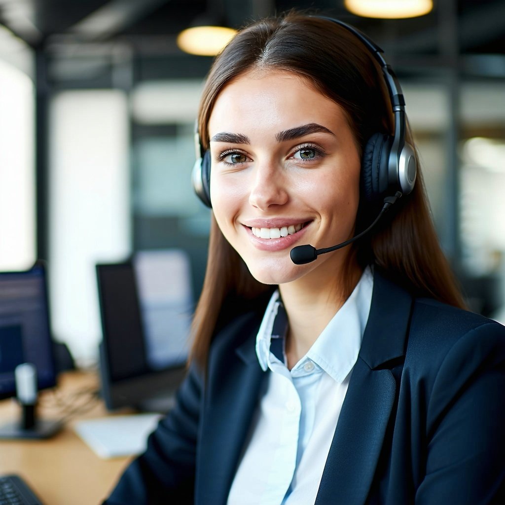 a customer service agent