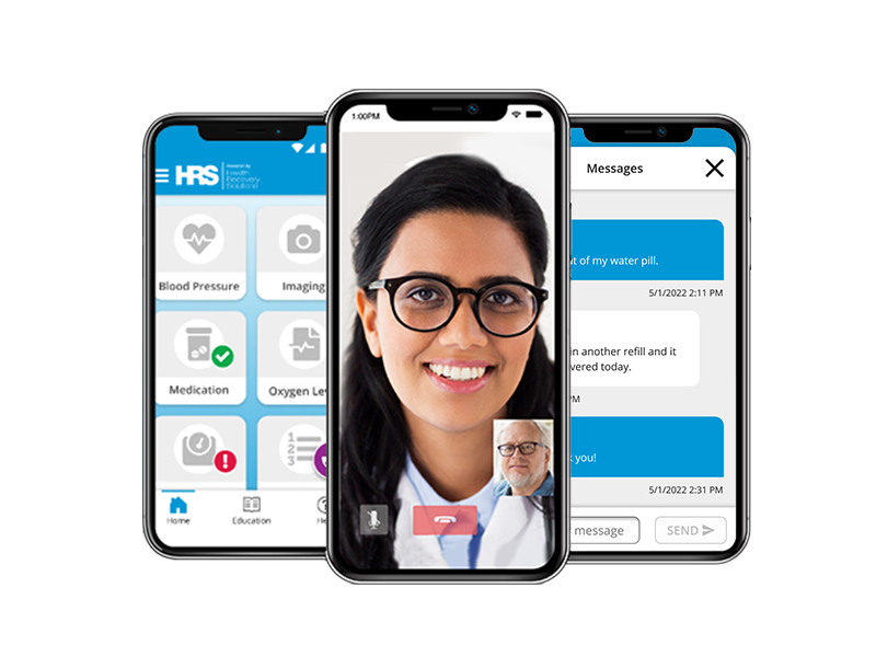 HRS PatientConnect Mobile devices